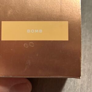 BOMB Metallic Copper Box with Yellow Label